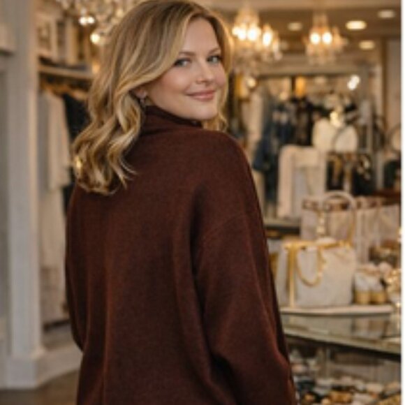 Peruvian Connection Open-Front Cardigan | 100% Pima Cotton | Made in Peru | 3X - Picture 11 of 14